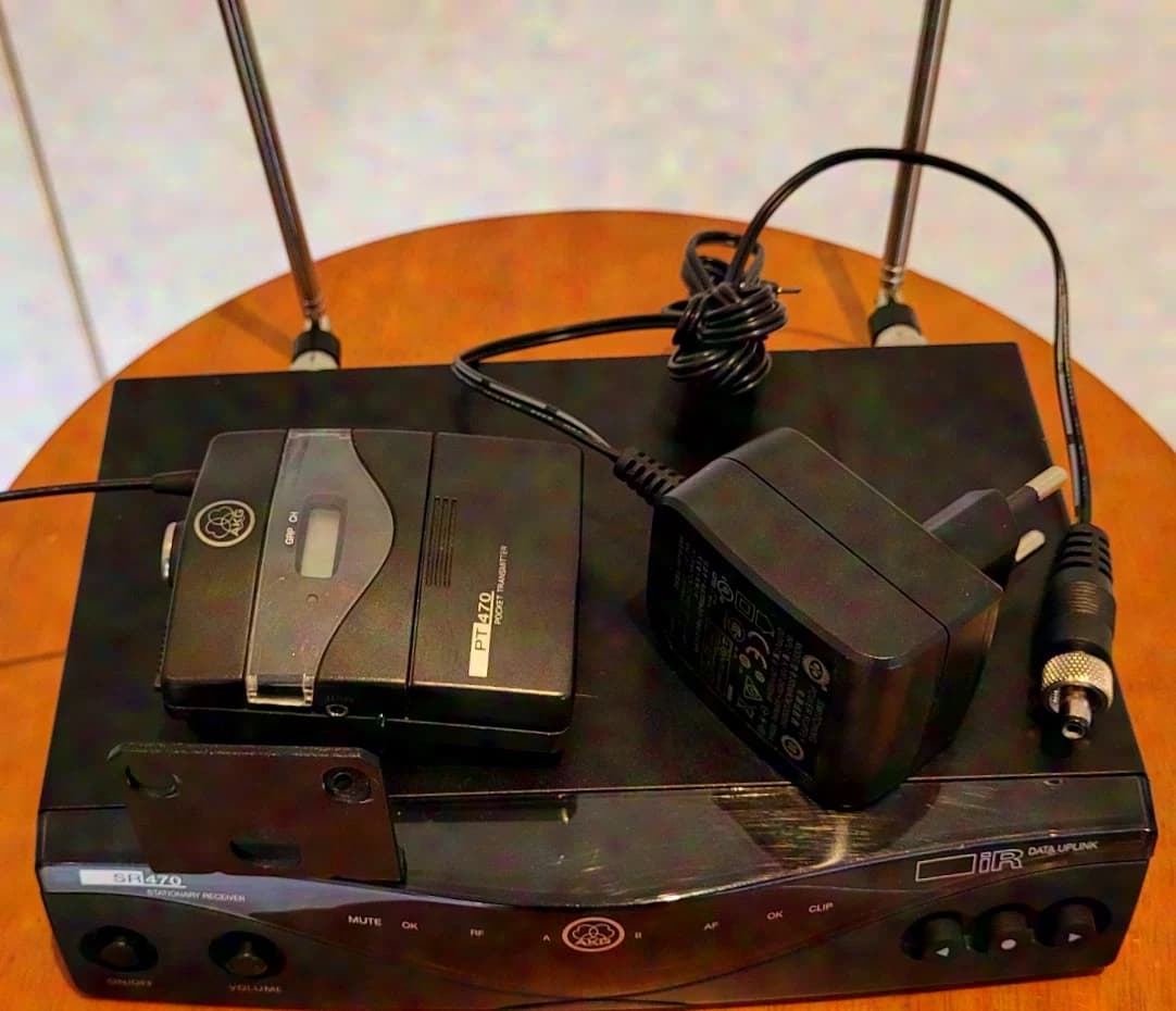 AKG WMS 470 - Set émetteur de poche