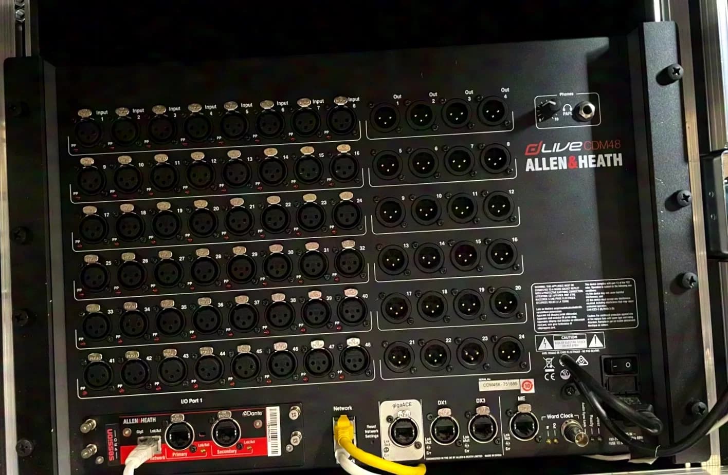 Allen Heath Live CDM48 Dante
