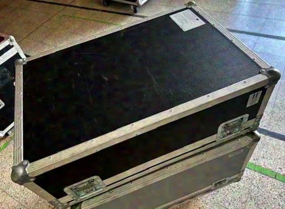 Barco EC 50 dans un flight-case