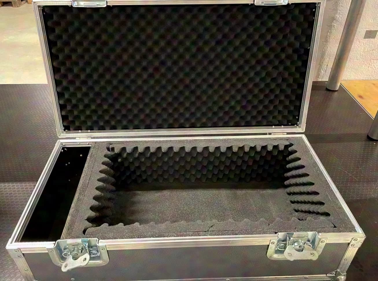 EasyPack Case gris rembourré
