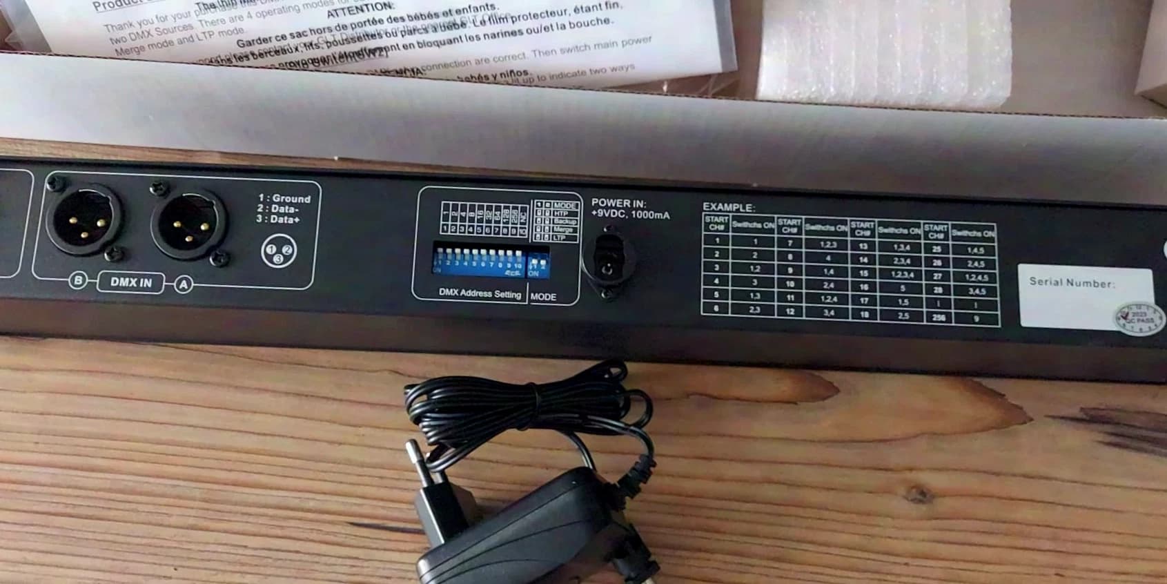 GLT M-2512R Merger / Appareil neuf