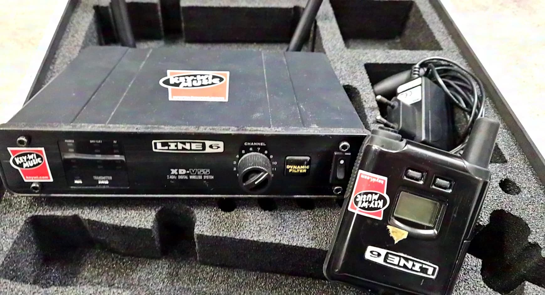 Line6 XD-V55 dans un Case