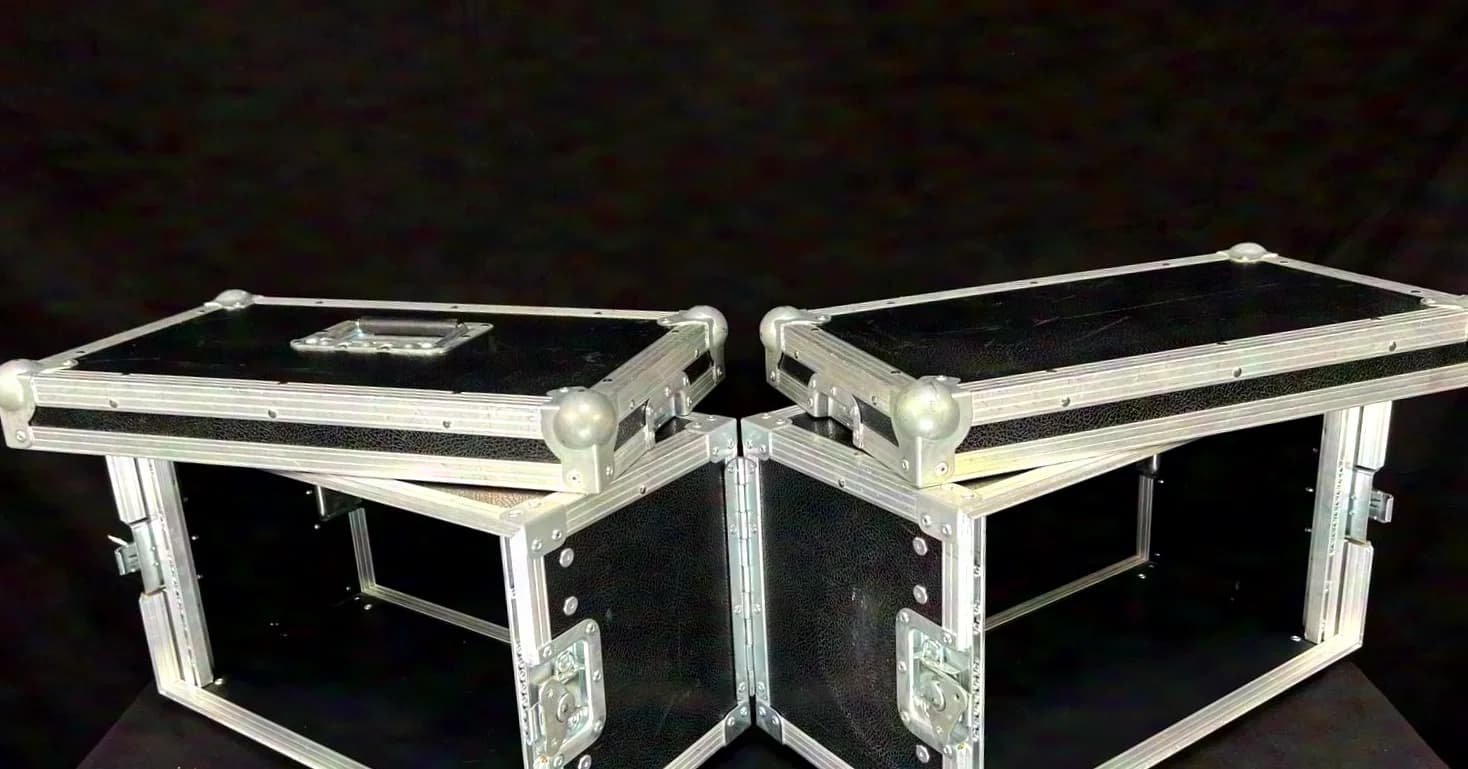 Rack case 5HE rack pliable