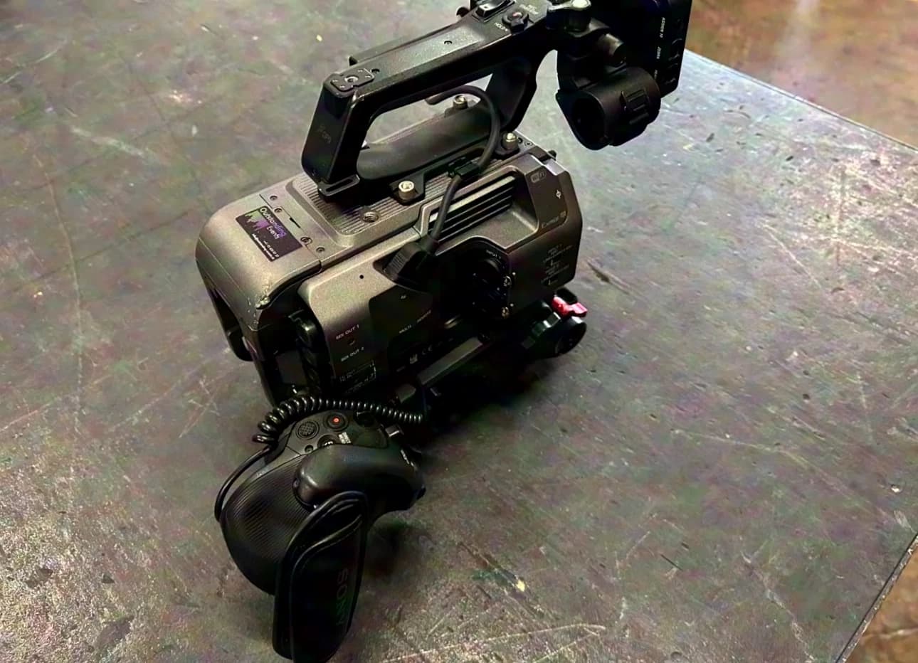 Sony FX9 avec objectif