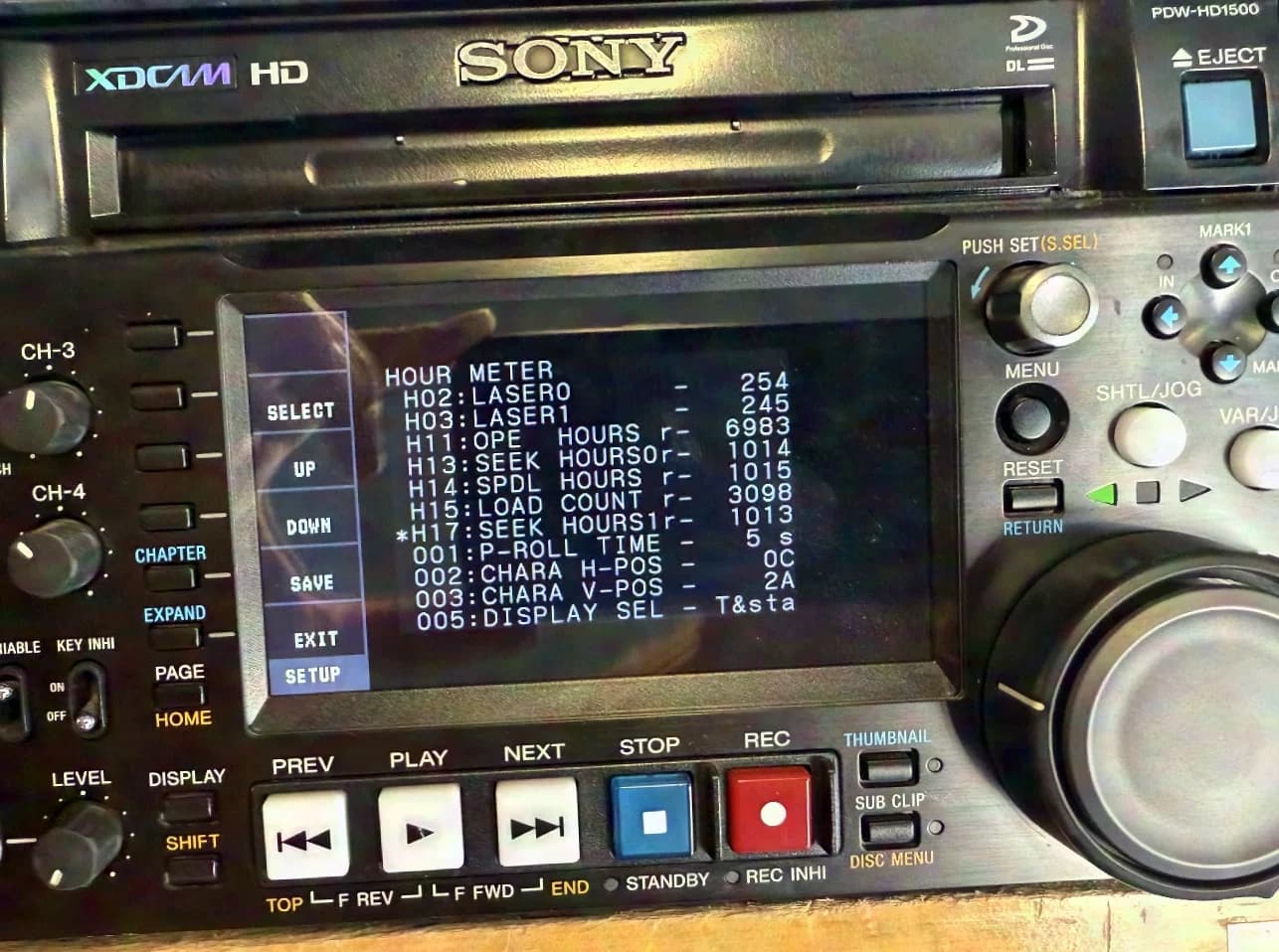 Sony PDW-HD 1500
