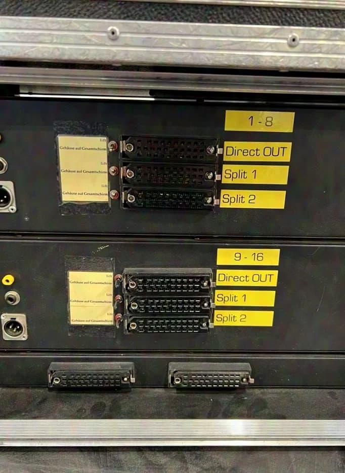 XLR Splitter 16 canaux 16/8