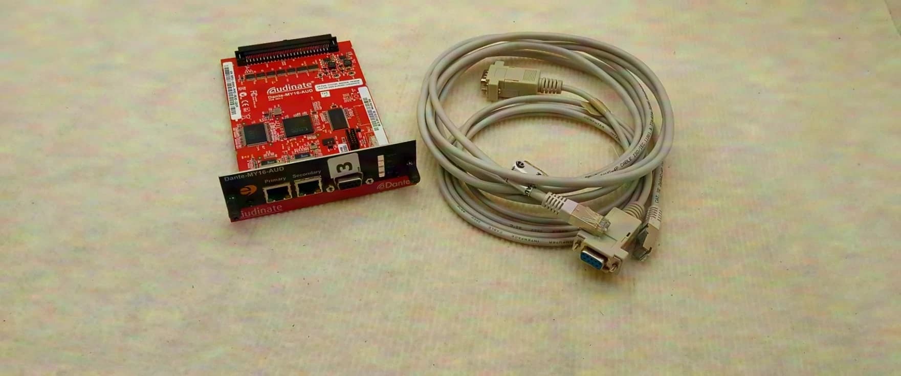 Carte DANTE YAMAHA my16-aud
