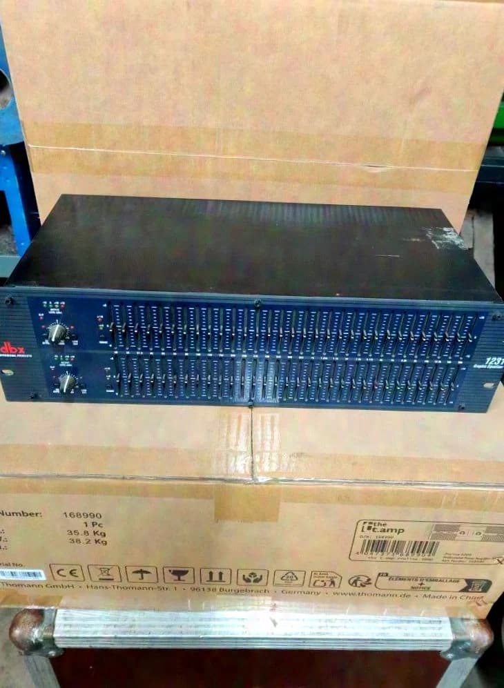 dbx 1231 égaliseur graphique