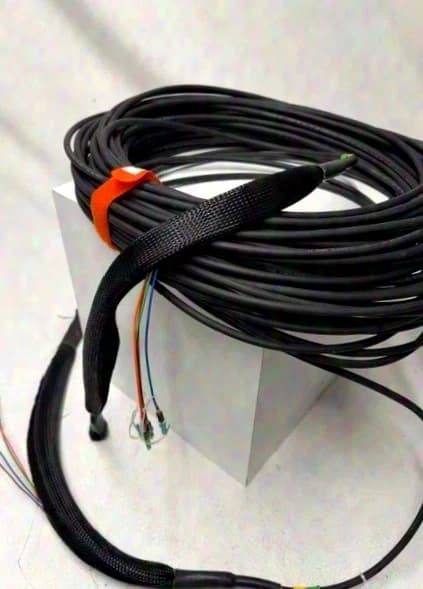 4tec | Câble fibre optique multimode LC/LC à 4 fibres | Longueur 50m