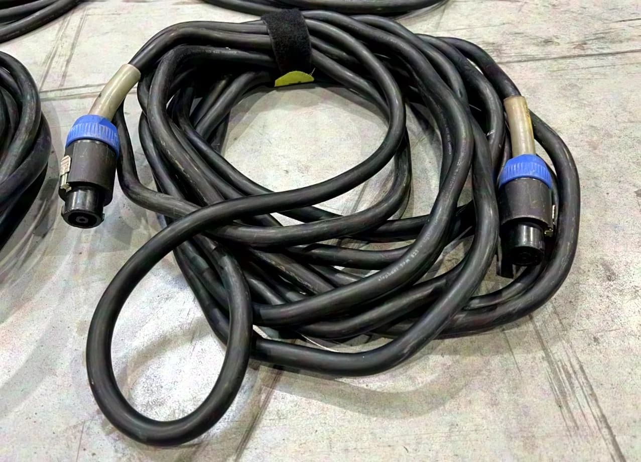 4x10m Câble d’enceinte 8P 8x2.5mm² Sommer Cable Neutrik