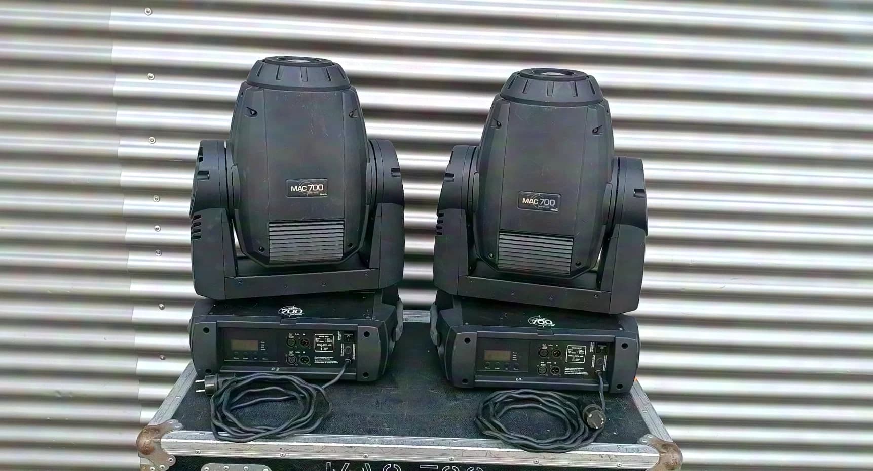 4x Martin MAC 700 Profile avec Cases