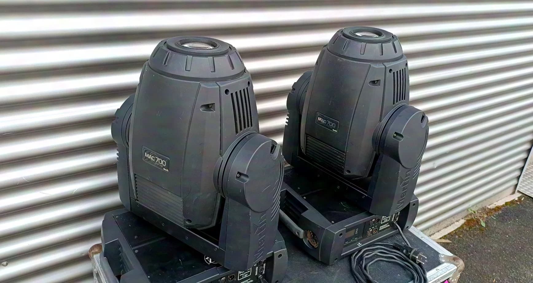 4x Martin MAC 700 Profile avec Cases