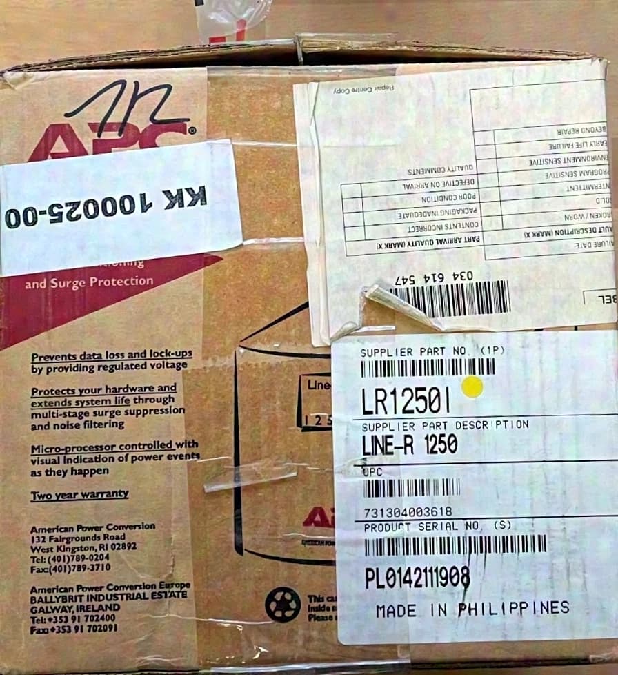 Régulateur de tension APC Line-R 1250