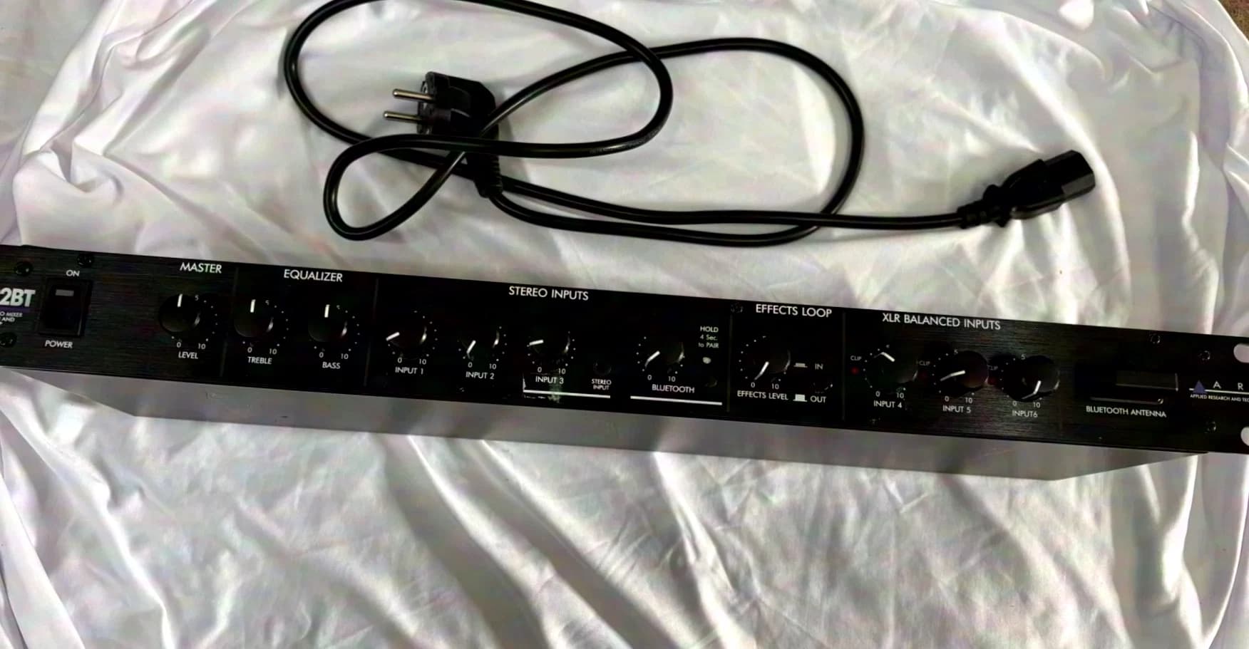 ART MX622 BT Mélangeur 6 canaux avec Bluetooth 5.0