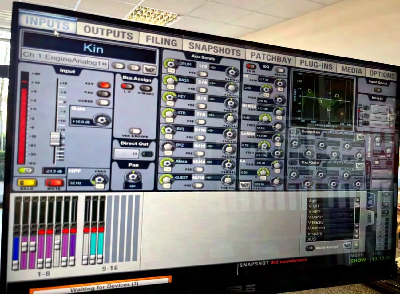 AVID Venue S3L with E3 Processor