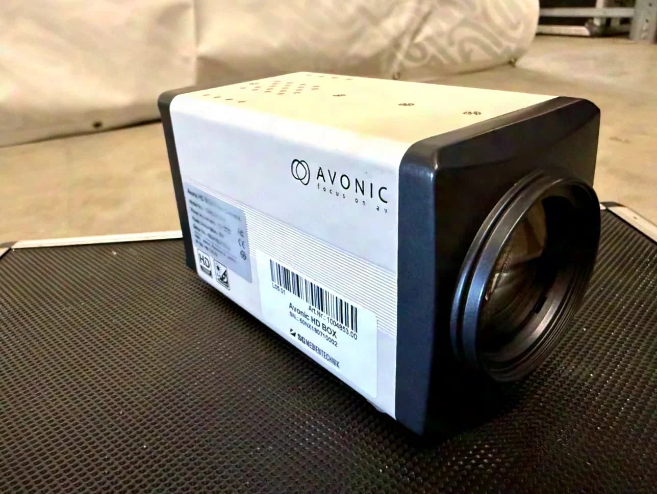 AVONIC AV-CM60-IPX-BOX Caméra avec zoom optique 20x