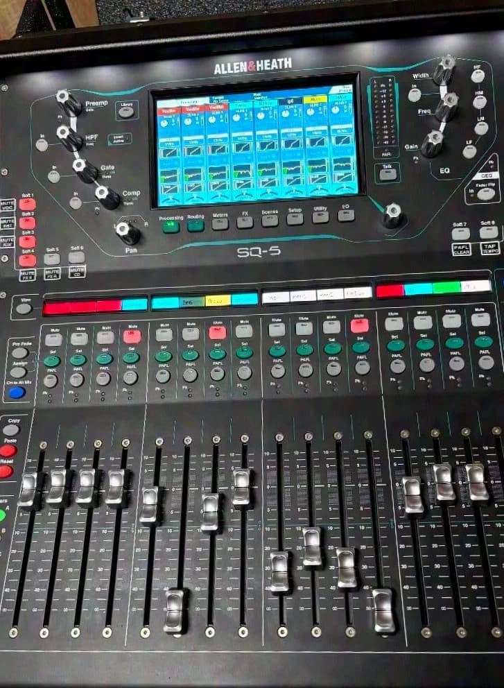 Allen & Heath SQ 5 inkl. GT Case und Add-Ons