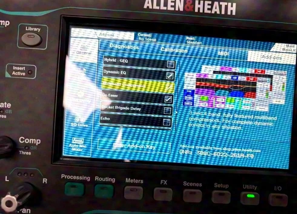 Allen & Heath SQ 5 inkl. GT Case und Add-Ons