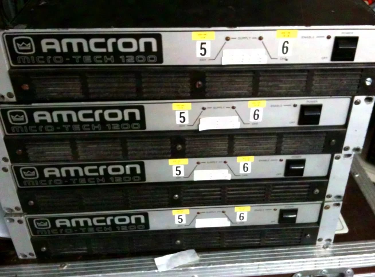 Amcron / Crown Microtech MT1200 Amp