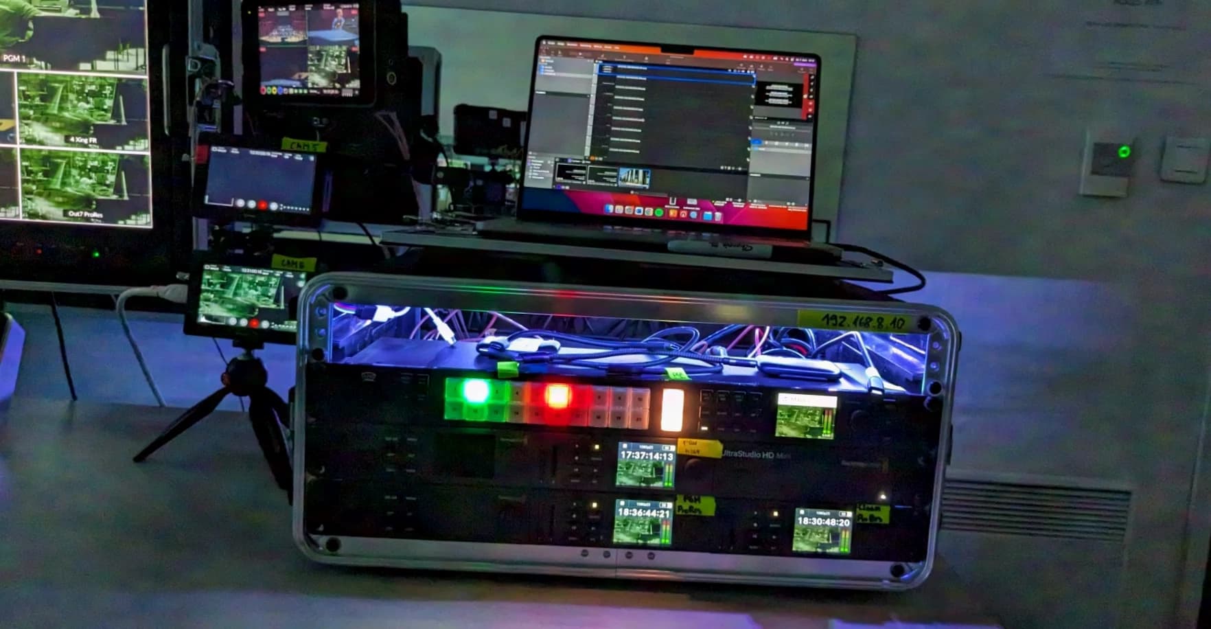 Blackmagic Design HyperDeck Studio HD Mini – Enregistreur broadcast compact
