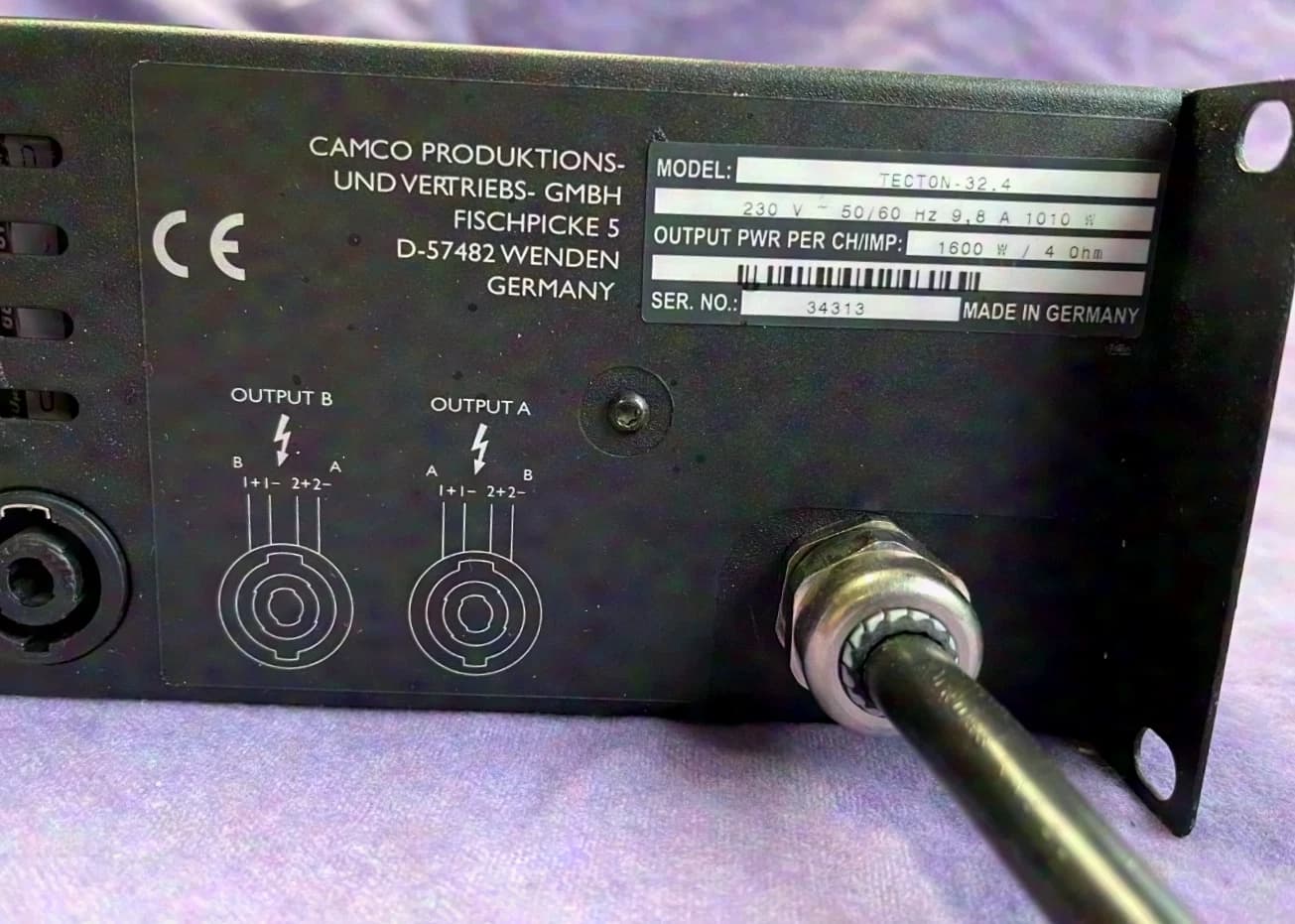 CAMCO Tecton 32.4 en excellent état