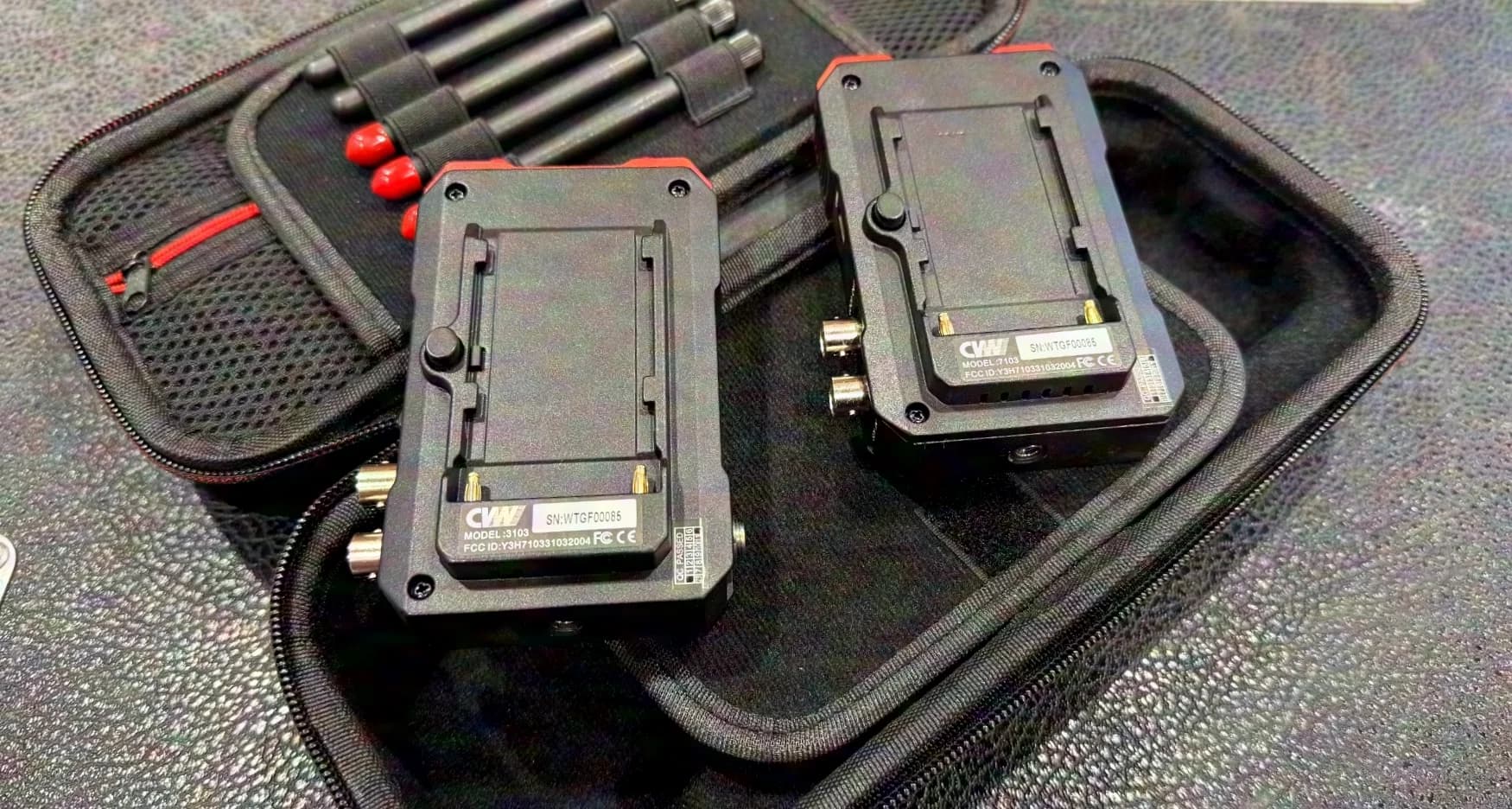 Kit de transmission vidéo sans fil CVW Crystal Video Swift 800 Pro