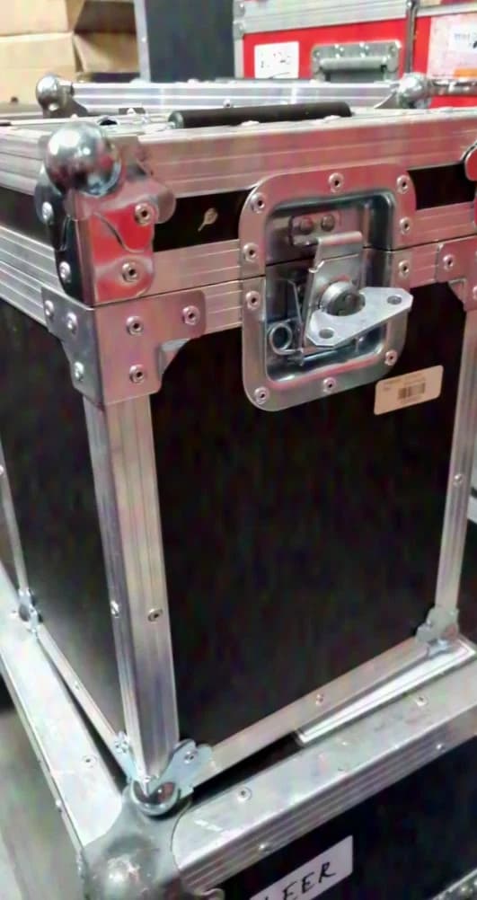 Valise pour objectif, noire, 335x240x200