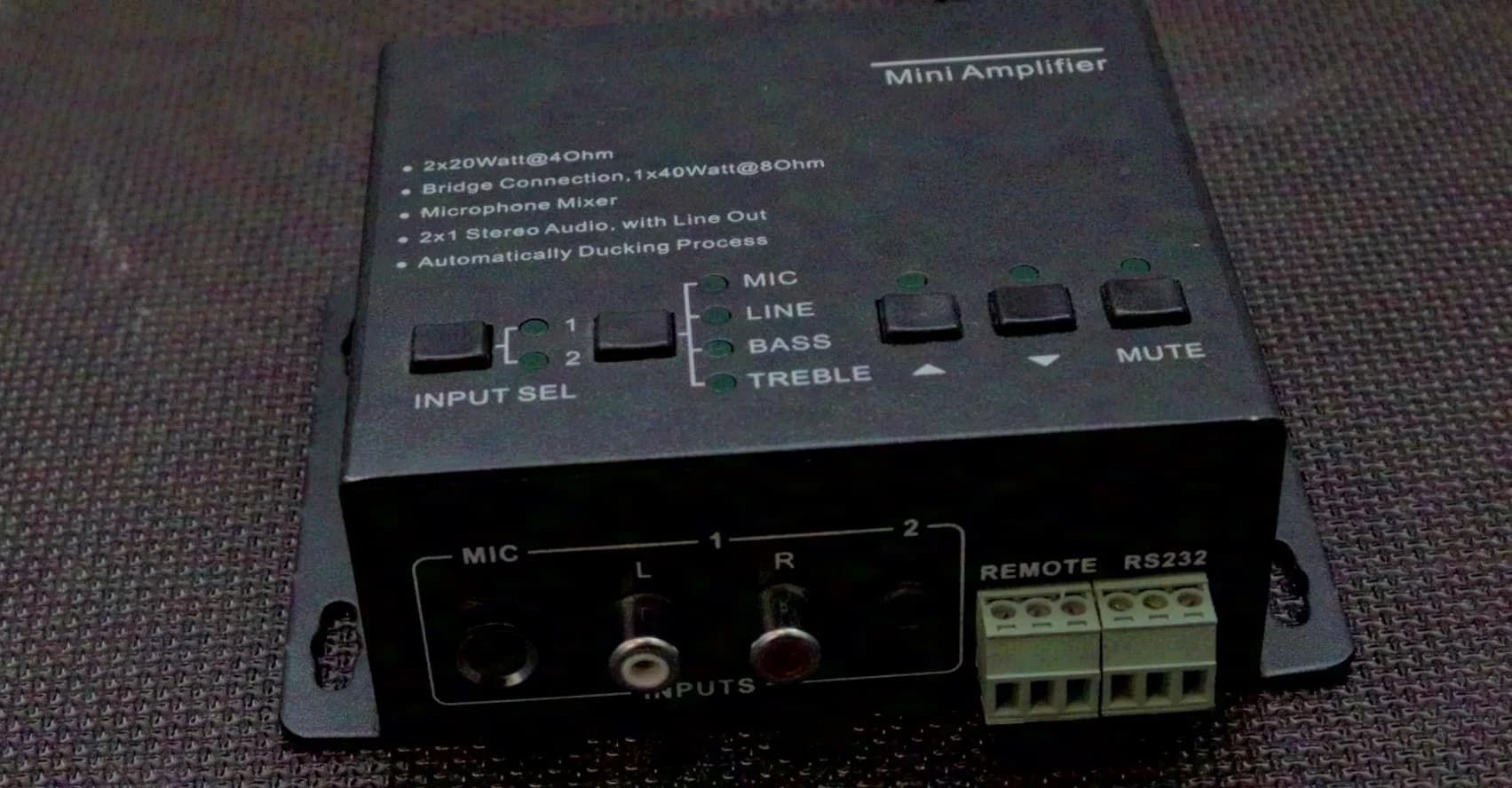 Comm-Tec MMA20 B Mini Amplifier
