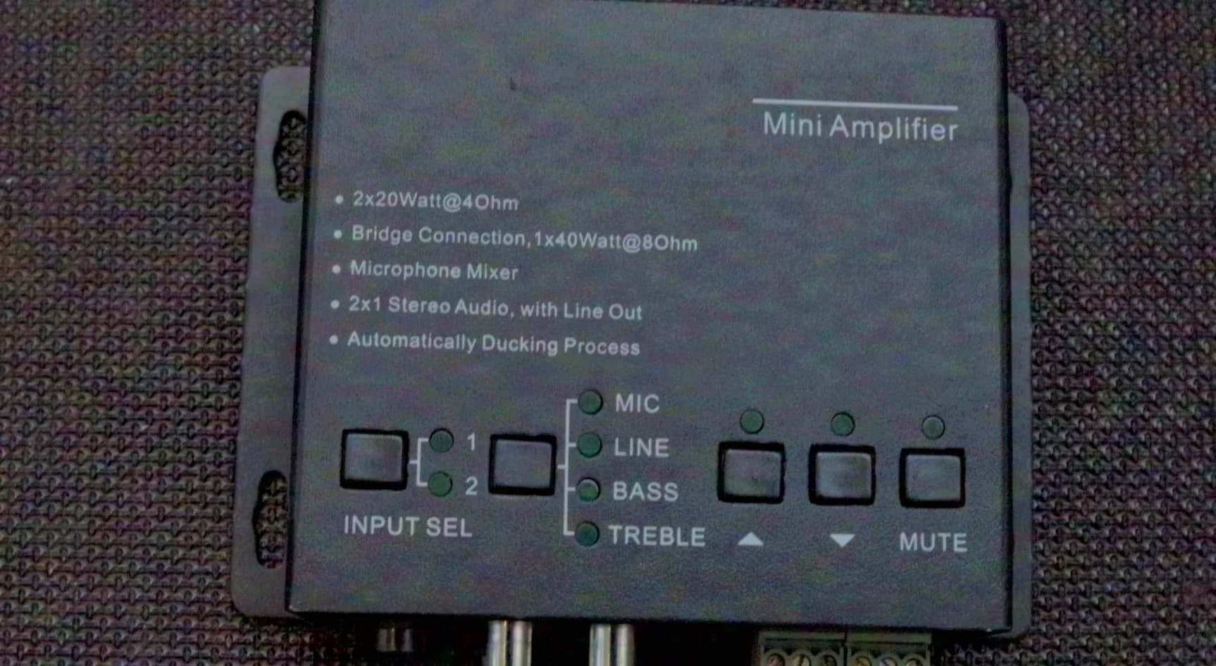 Comm-Tec MMA20 B Mini Amplifier