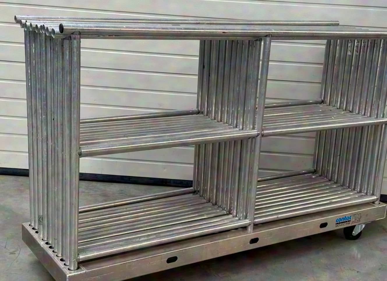 Contac Systems BZ BGL 200 Garde-corps de scène, largeur : 200 hauteur : 100cm