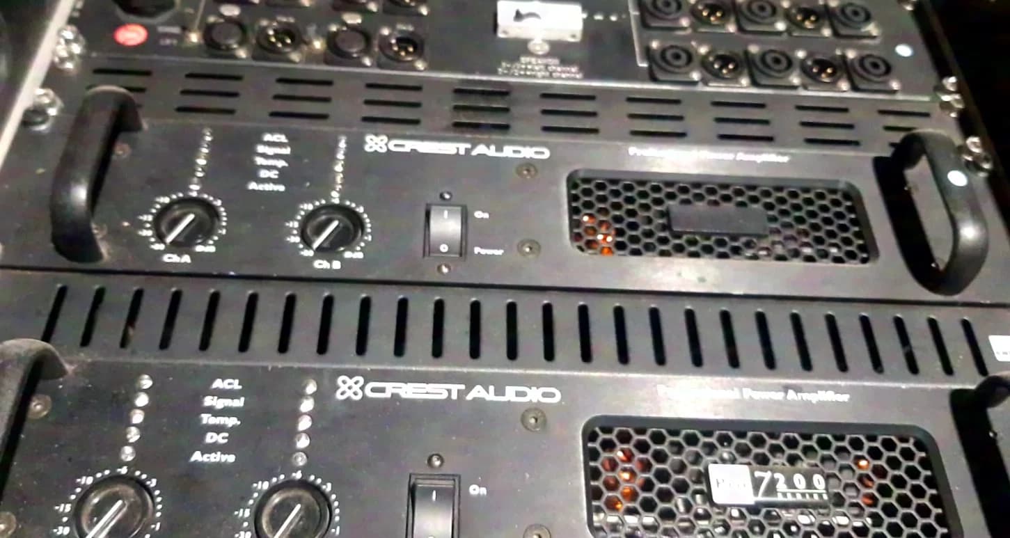 Crest Crest Audio Pro 7200 Rack d’amplificateurs de puissance Amprack