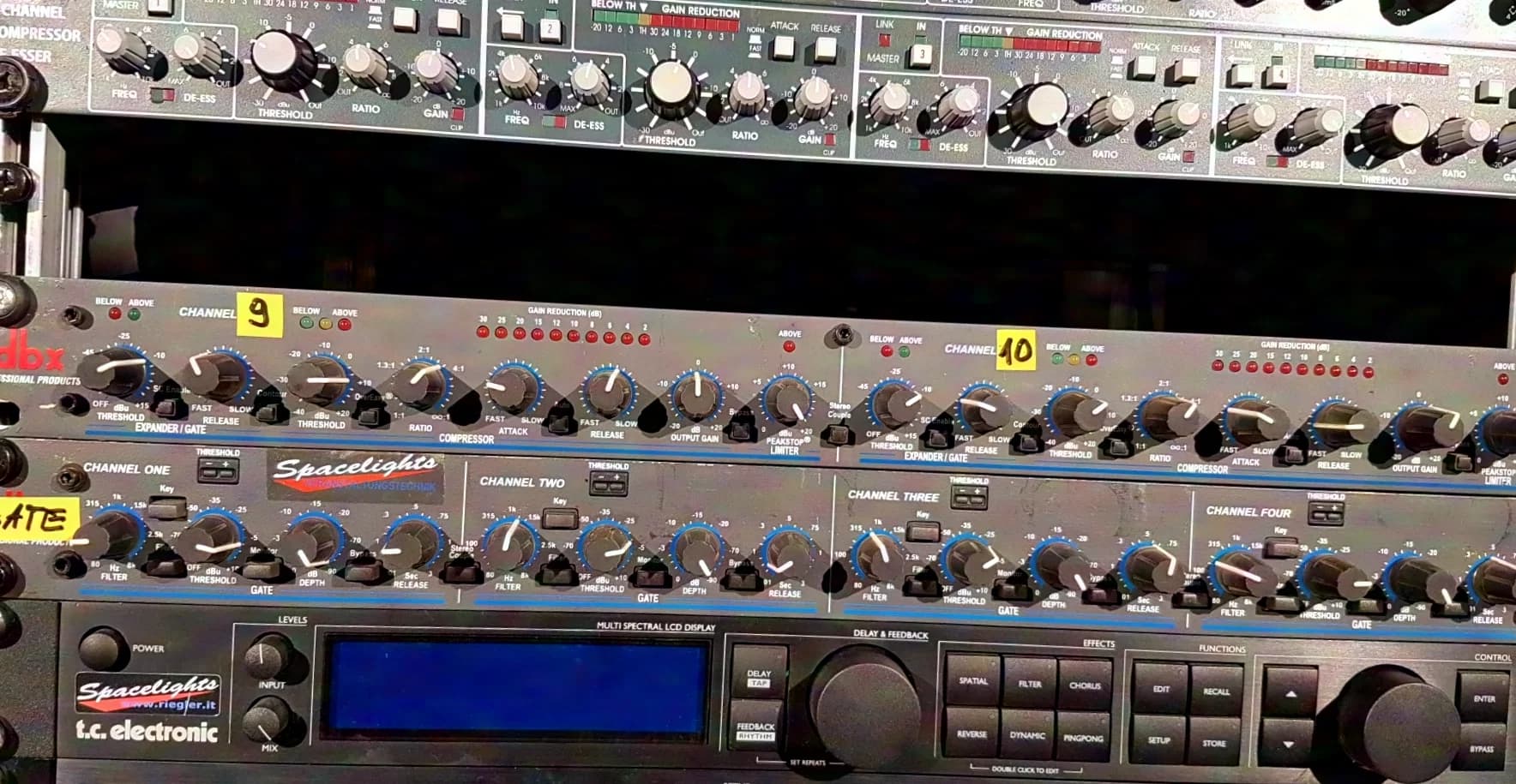 DBX 166XL Compresseur - Gate
