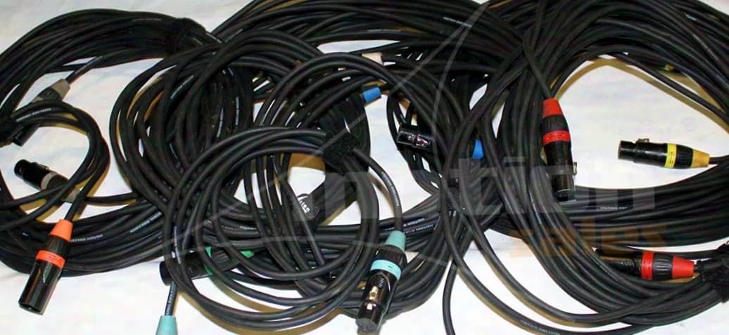 Set de câbles DMX XLR 3 broches II