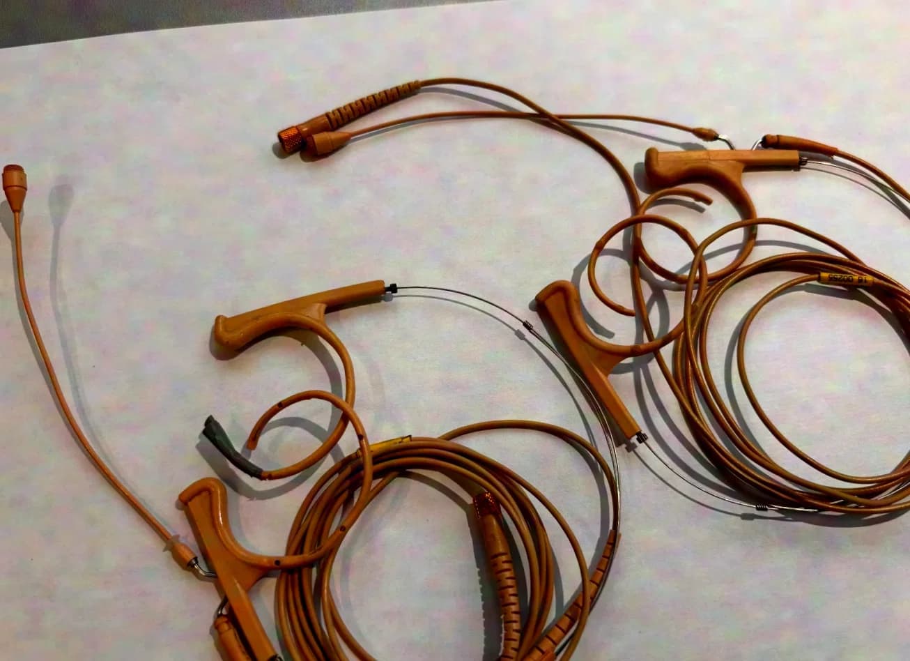 DPA d: fine FIO66F00-2 Casque deux oreilles, capsule 4066, beige Microdot 110mm