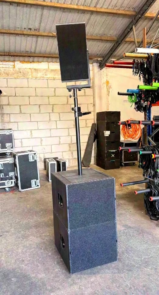 Ensemble D&B Q 2x Q7, 4x Q-sub, 2x D12