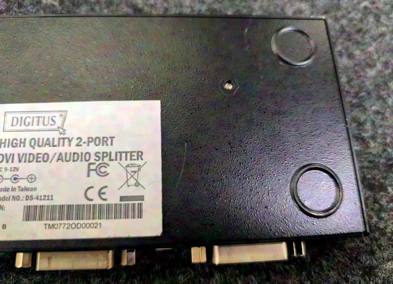 Digitus DVI Video Splitter 2 Port DS-41211