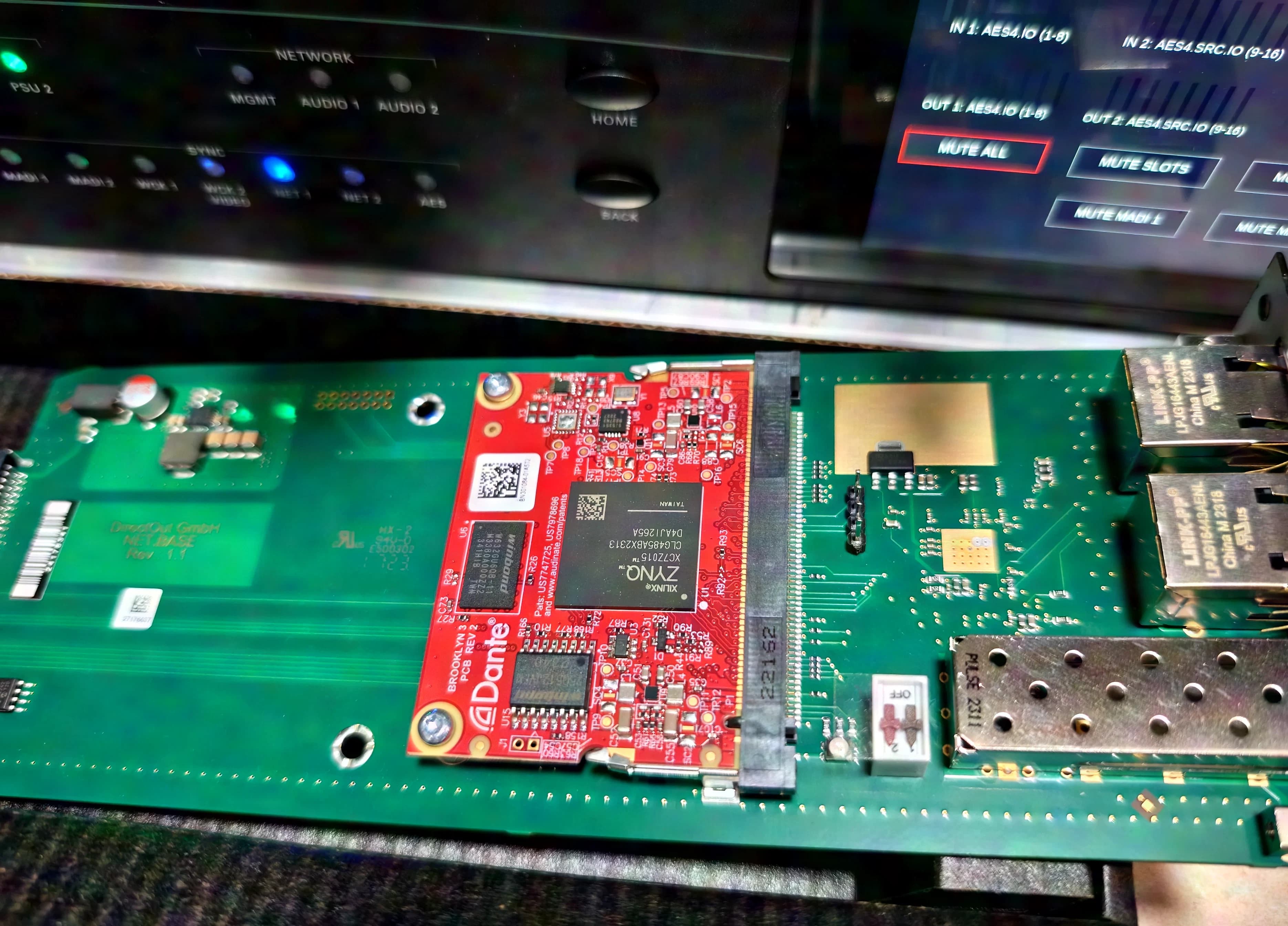 Directout Prodigy carte Dante SRC