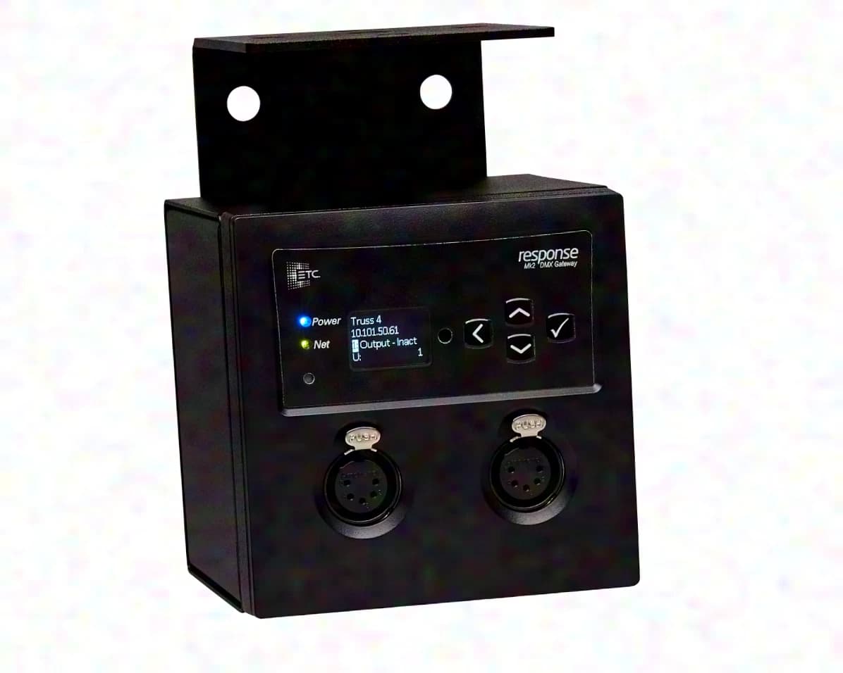 ETC Response Mk2 Two-port DMX/RDM Portable Output Gateway - Black 4268A1122-4