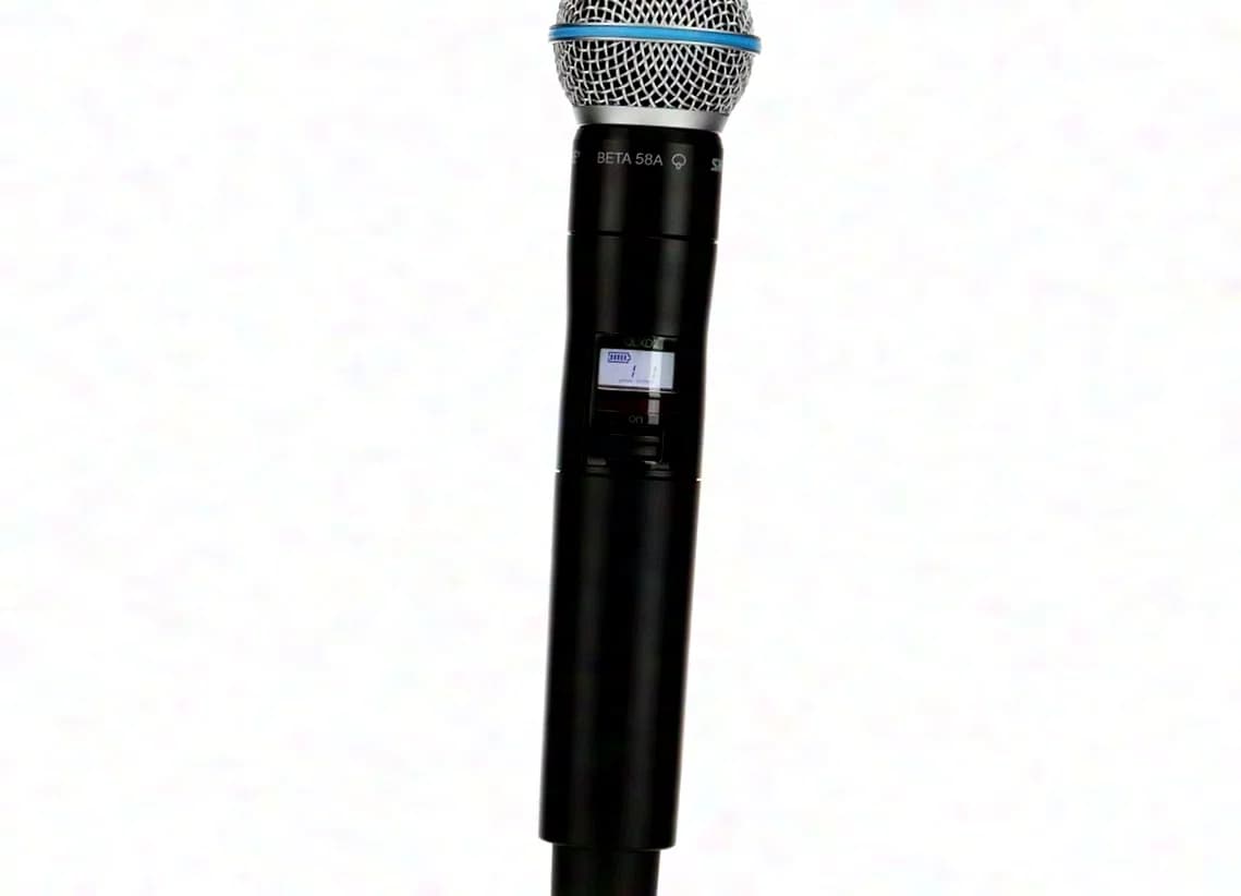 Démonstration, comme neuf, ensemble de microphones Shure QLXD4-QLXD1-QLXD2