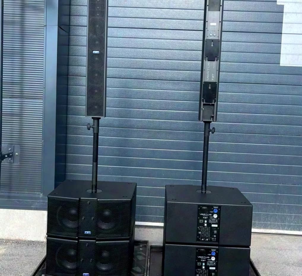 FBT 4x Vertus CLA 208SA et 2x Vertus CLA 208SA