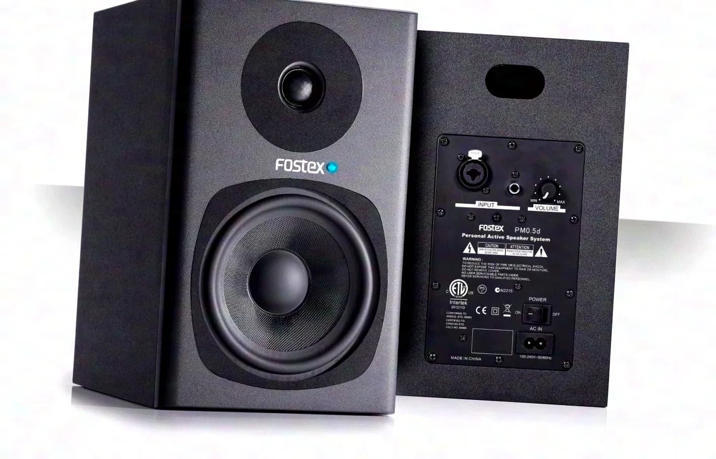 FOSTEX PM0.5d(Black) / Produit neuf (prix à l’unité/achat par paire possible)
