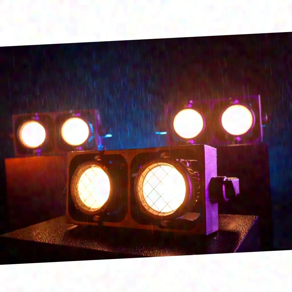 FOS Brick 600 IP65 RGBAWW Blinder TourSet 4 NEUF