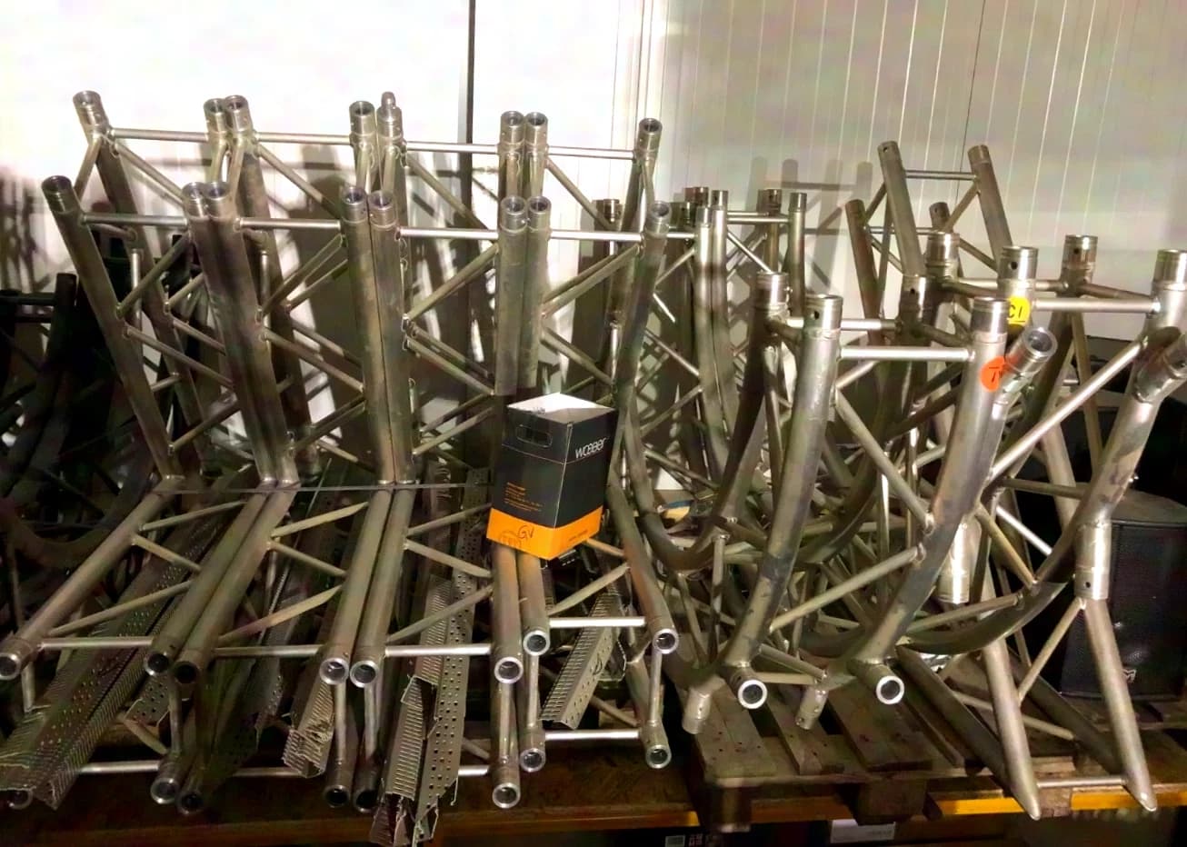 Global Truss Étoile de structure ARGENT