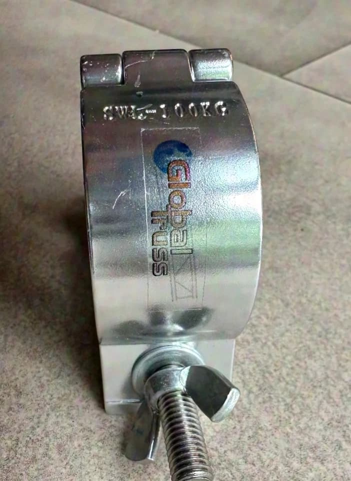 Global Truss récepteur de structure, Half Coupler, demi-collier SWL 100kg