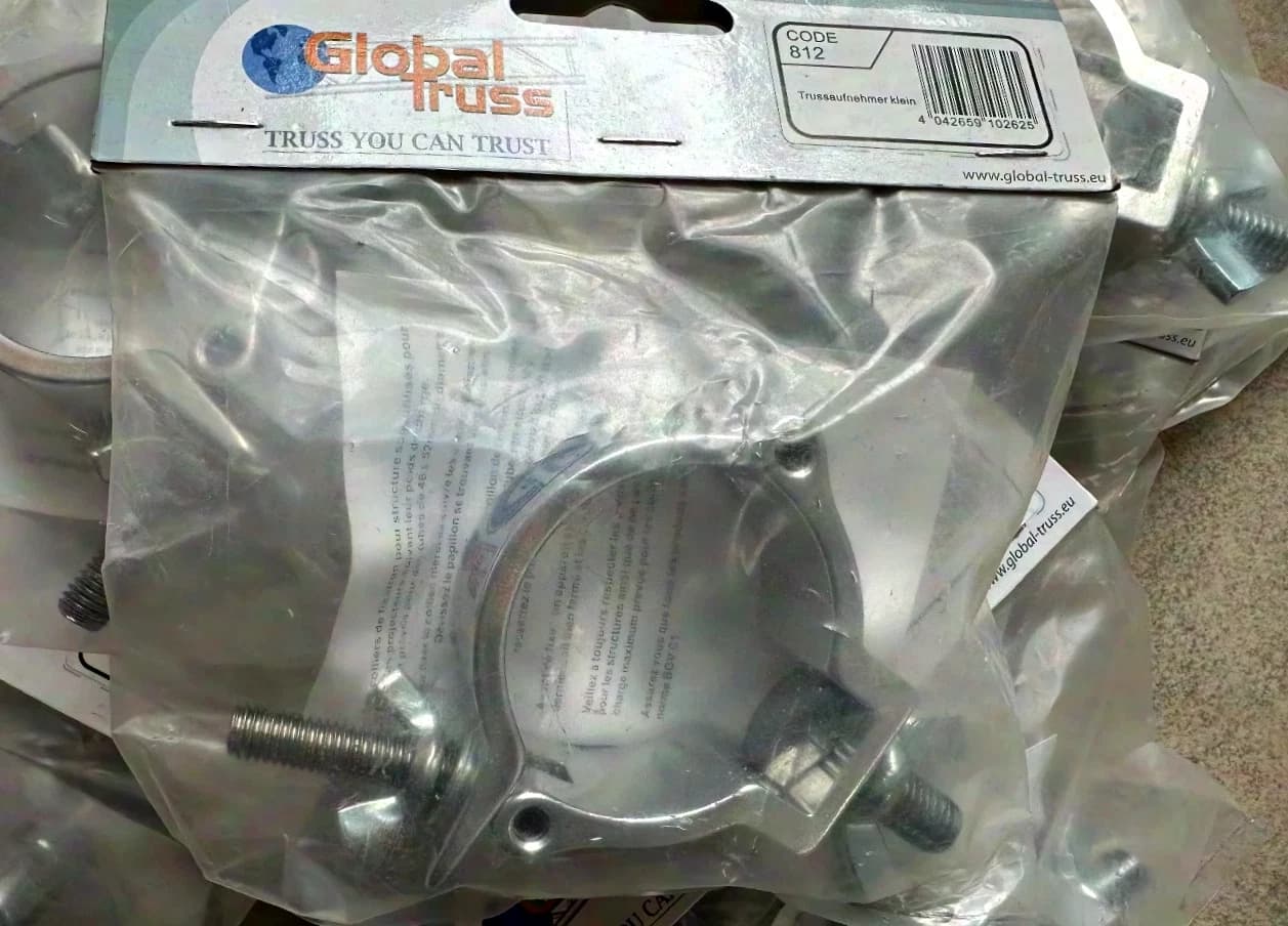 Global Truss récepteur de structure, Half Coupler, demi-collier SWL 100kg