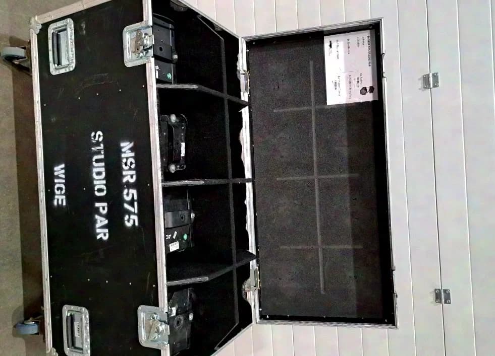 Projecteur PAR de studio HQI, Varytec MSR PAR 575 noir & argent