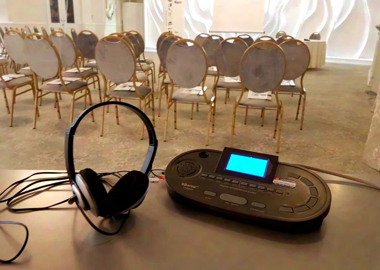 HTDZ Simultaneous Translation System IR - 128 Headphones