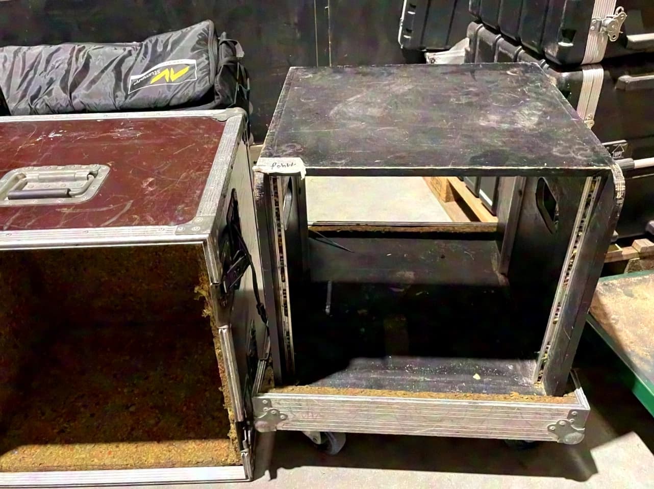 Flight-case à capot