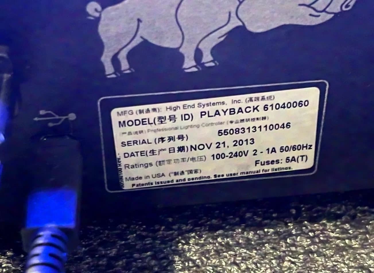 High End Systems Master Wing