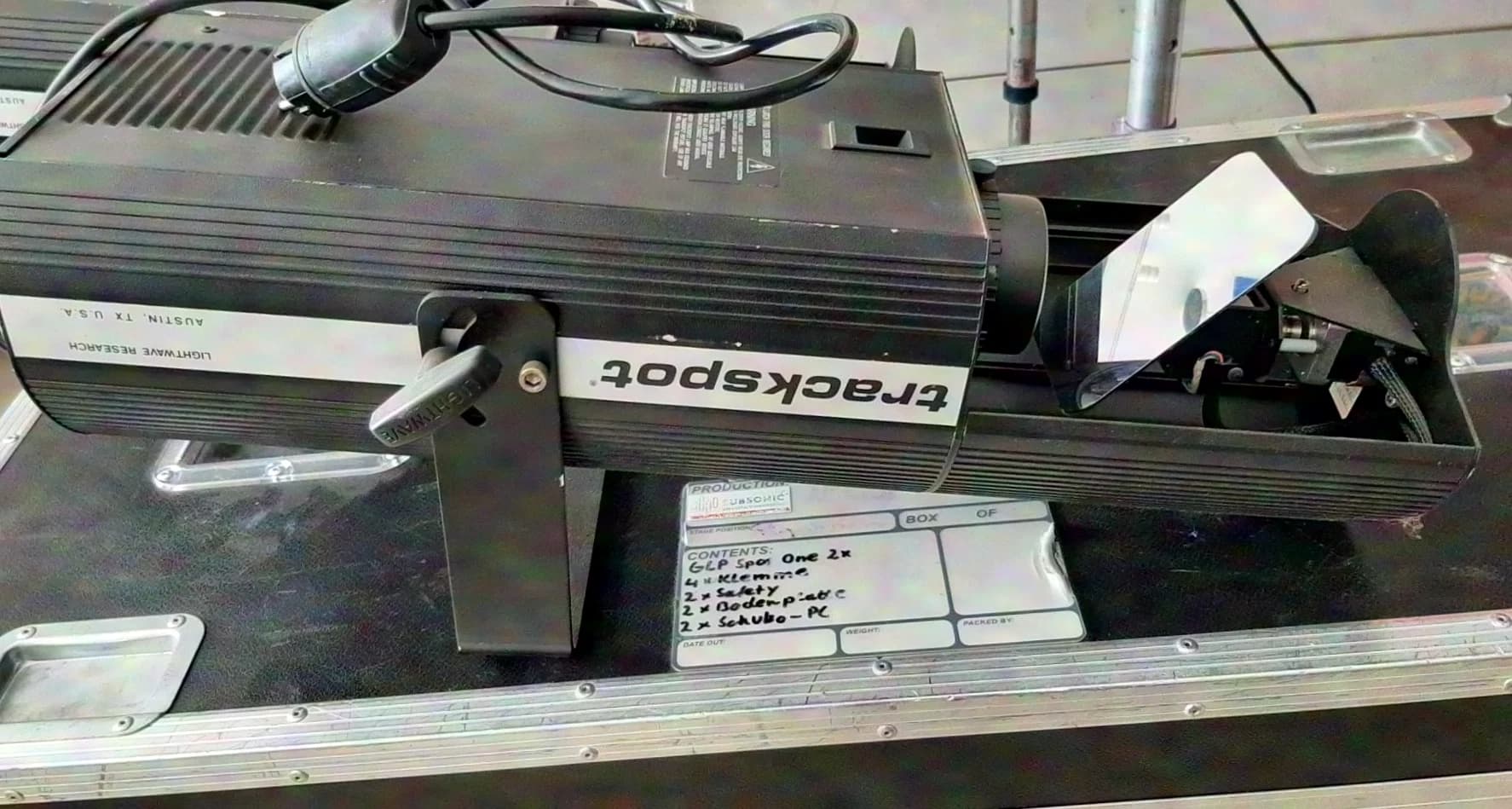 High End Systems Trackspot